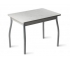 Стол Орион.4 900 пластик мрамор белый - комплект ног №1.1