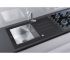 Кухонная мойка Tolero Glass TG-860 черное стекло