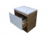 Тумба с раковиной Monaco Wood 700 1 ящик с нишей