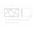 Тумба Geometry 700-0-1 Como навесная белый