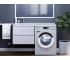 Тумба под стиральную машину Uperwood Tanos 60 см подвесная левая белый