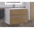 Тумба с раковиной Uperwood Barsa-Next белая/дуб сонома 70 см