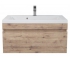 Тумба с раковиной Uperwood Eva Крафт Табачный 75 см
