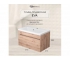 Тумба с раковиной Uperwood Eva Крафт Табачный 60 см