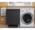 Тумба с раковиной Uperwood Magenta 60-120 см напольная черная с дверцами левая