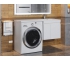 Тумба с раковиной Uperwood Magenta 60-120 см подвесная белая с дверцами правая