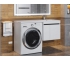 Тумба с раковиной Uperwood Magenta 60-120 см подвесная белая/графит с дверцами правая