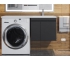 Тумба с раковиной Uperwood Magenta 60-120 см подвесная черная с дверцами правая