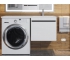 Тумба с раковиной Uperwood Magenta 60-120 см подвесная белая/графит выдвижной ящик правая