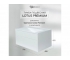 Тумба с раковиной Uperwood Lotus Premium белая 80 см