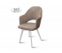 Стул Версаль Текстиль BALANCE beige (бежевый) опоры 2
