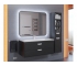 Зеркало Uperwood Modul черное холодная подсветка 65х80 см