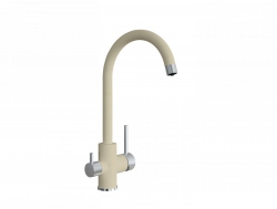 Смеситель Uperwood Quartz UPD-01-02 с каналом для фильтрованной воды бежевый