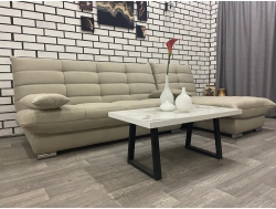 Диван Сноуден с оттоманкой Veluta LUX 17