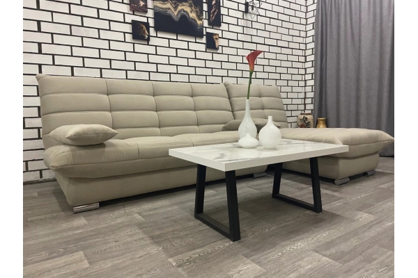 Диван Сноуден с оттоманкой Veluta LUX 17