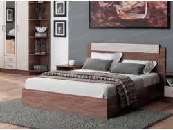 Кровать Эко 1600 ясень шимо