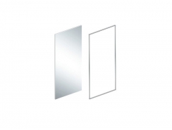 Зеркало Вита универсальное белый лофт