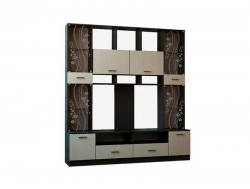 Стенка Сабина СМ-2000 венге/дуб белфорт