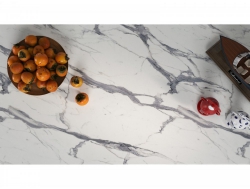 Столешница СТ-1000 Мрамор Белый 26 мм