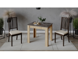 Стол обеденный «Промо» тип 1 - 011.000.000 Дуб Крафт золотой, Ателье темное