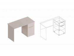 Стол письменный Тефия правый