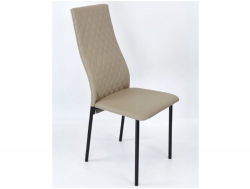 Стул Купер бежевый ромб экокожа