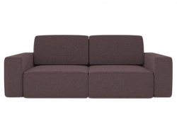 Диван прямой Сунндал Кофе рогожка