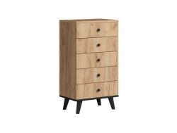 Комод высокий Svetlana Provence Дуб золотой