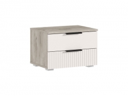 Тумбы прикроватные Марвэл (2шт) Кашемир, Крафт серый