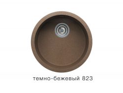 Кухонная мойка Tolero R-104 Темно-бежевый 823