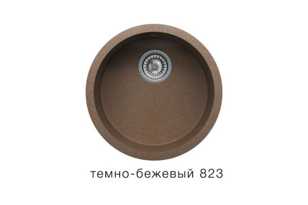 Кухонная мойка Tolero R-104 Темно-бежевый 823