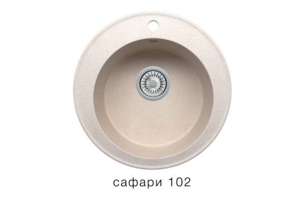 Кухонная мойка Tolero R-108 Сафари 102