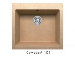 Кухонная мойка Tolero R-111 Бежевый 101