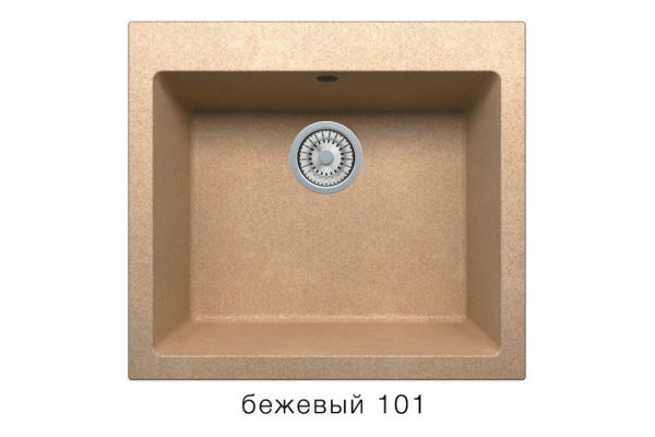 Кухонная мойка Tolero R-111 Бежевый 101