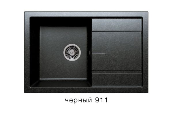 Кухонная мойка Tolero R-112 Черный 911