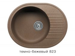 Кухонная мойка Tolero R-122 Темно-бежевый 823