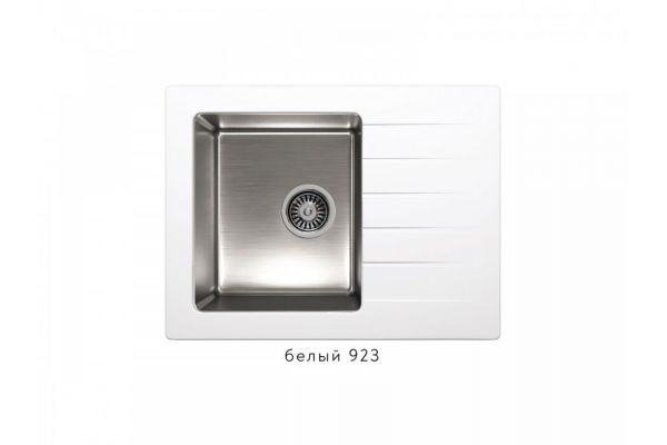Кухонная мойка Tolero twist TTS-660 Белый 923