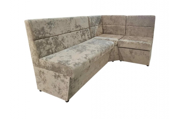 Кухонный уголок Уют Высокий сектор ткань Start-01 бежевый