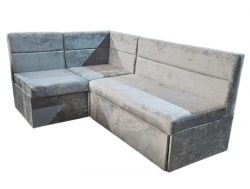 Кухонный уголок Уют Люкс ППУ Pin-09 светло-серый