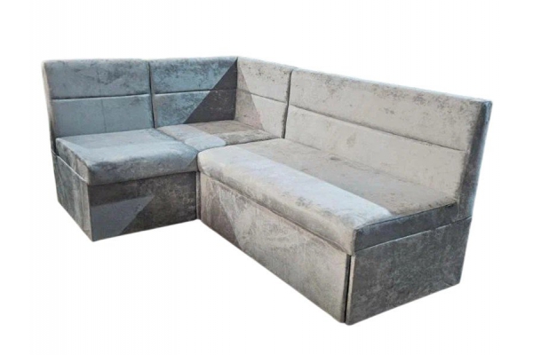 Кухонный уголок Уют Люкс ППУ Pin-09 светло-серый