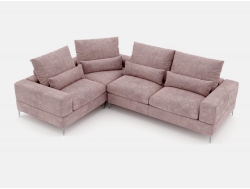 Диван Верона 15 ДУ ППС+УС2+Д3П (Memory Foam)