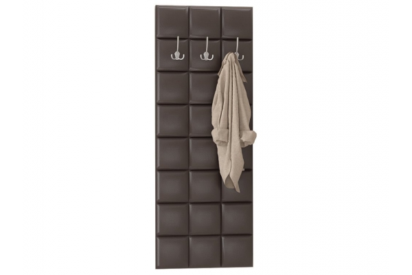 Вешалка Квадрат кожзам Sontex Umber (коричневый)
