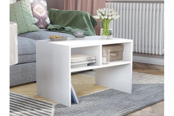 Приставной стол Лофт белый