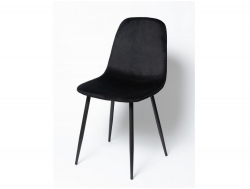Стул DC 5541 велюр черный