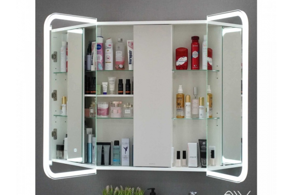 Шкаф-трюмо зеркальный Cosmetic Light 80