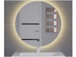 Зеркало Uperwood Modul круглое теплая подсветка 65х65 см