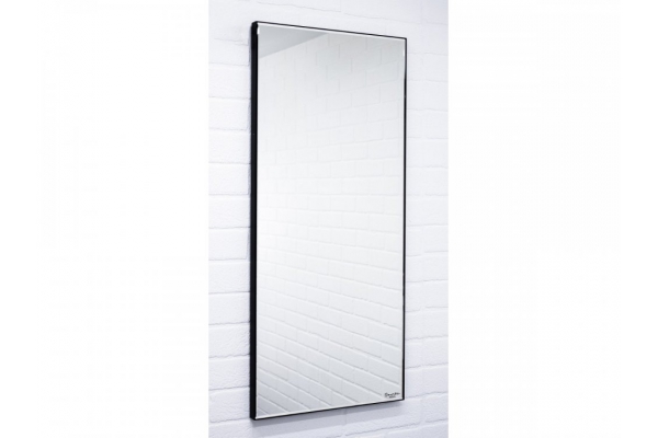 Зеркало Corsica 900х400 black alum без подсветки Sansa